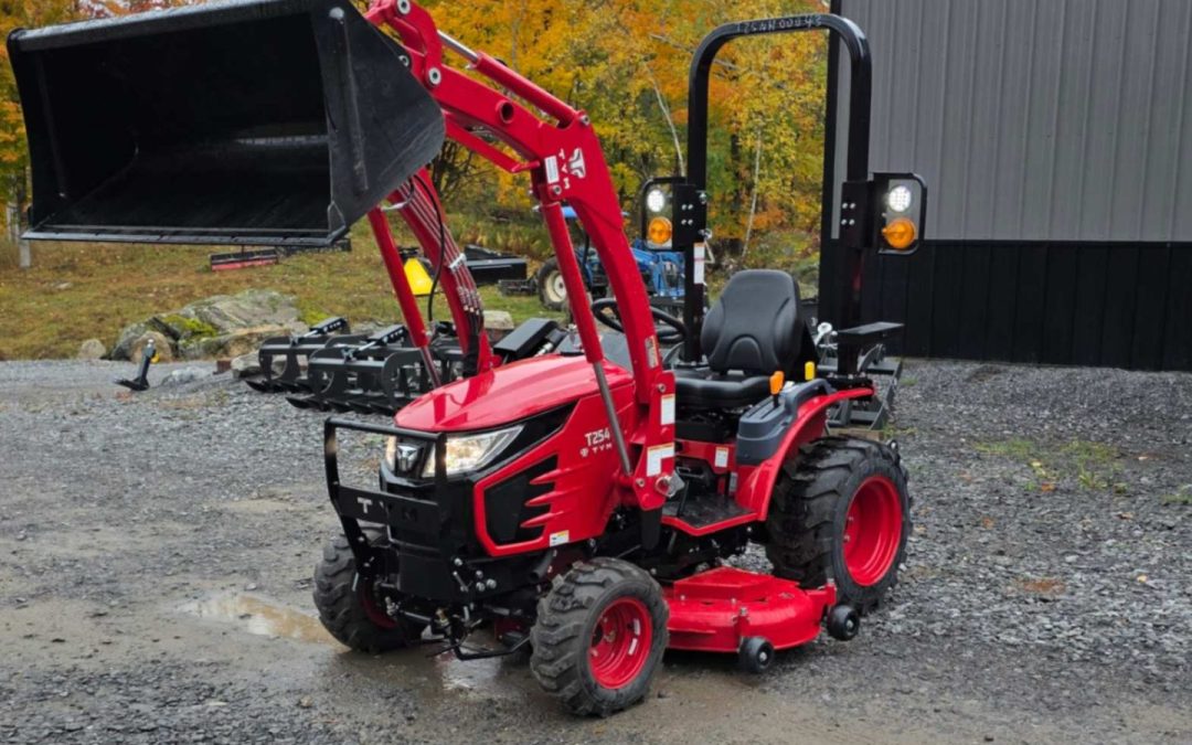 2026 TYM T254 with TM60 Mid-Mount Mower