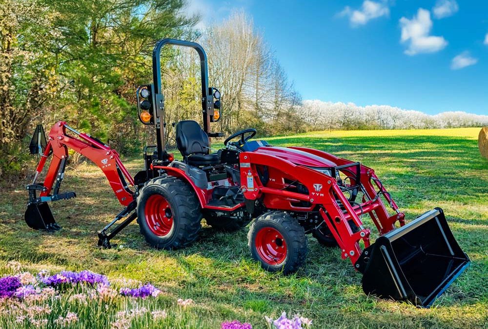 2026 TYM T254 with TM60 Mid-Mount Mower