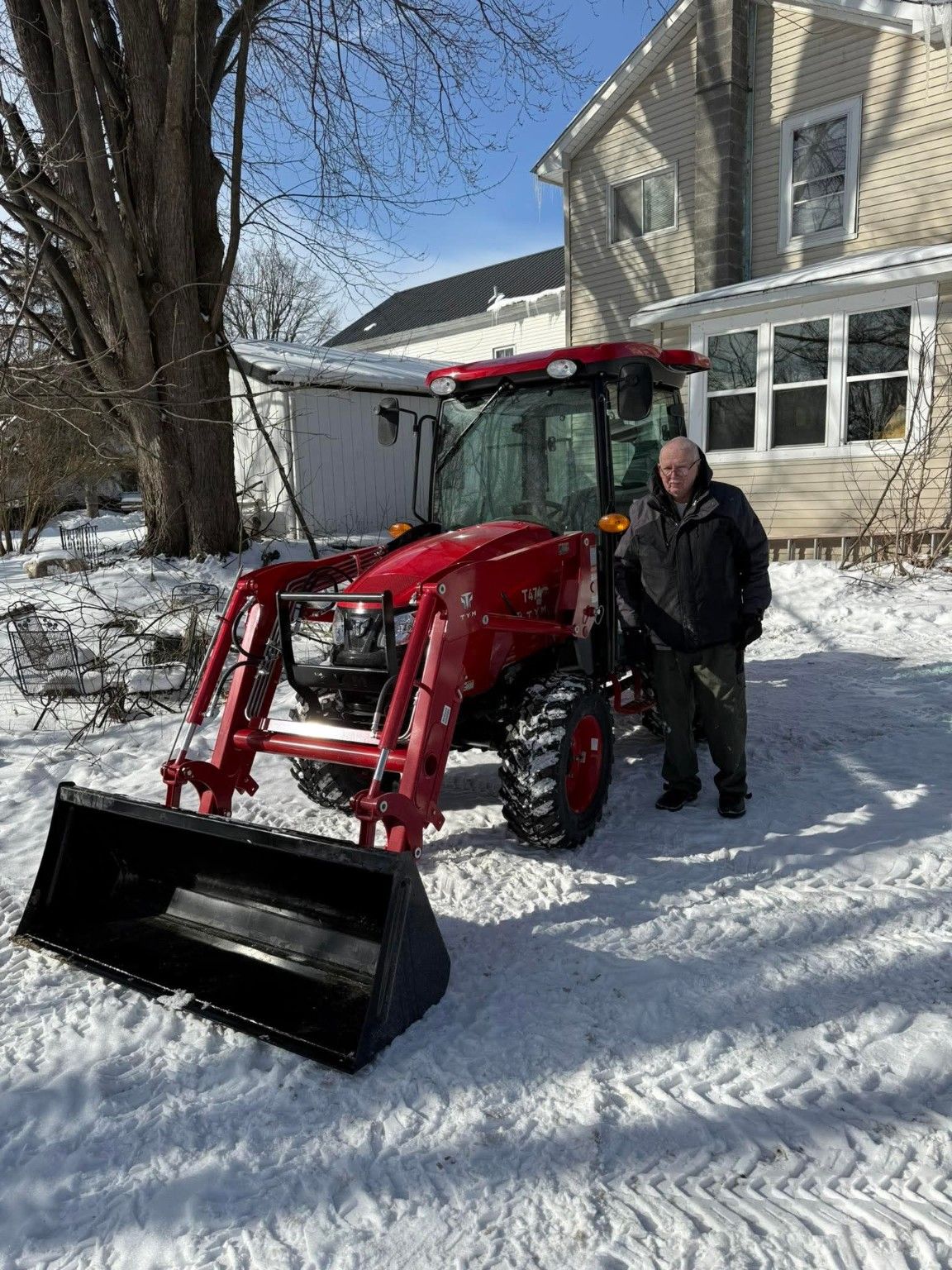 TYM_T474_Cab_Tractor_Customer_Delivery