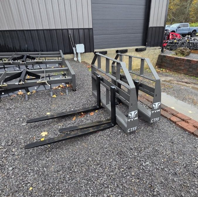42″ CTFF-TYM PALLET FORKS – 2,000 LB CAPACITY!